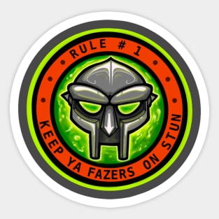 DOOM  Rules Sticker